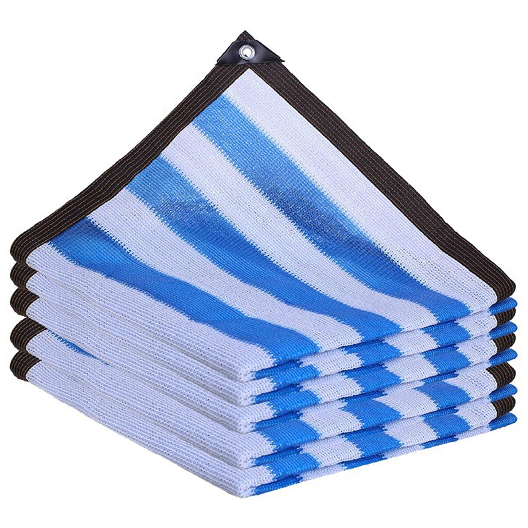 GJZQDKX UV Protection Shade Cloth - 80% Sunblock for Greenhouse Patio Awning Garden Canopy & Outdoor Pet Kennels - Durable 12-Pin Netting for Plants & Outdoor Use
