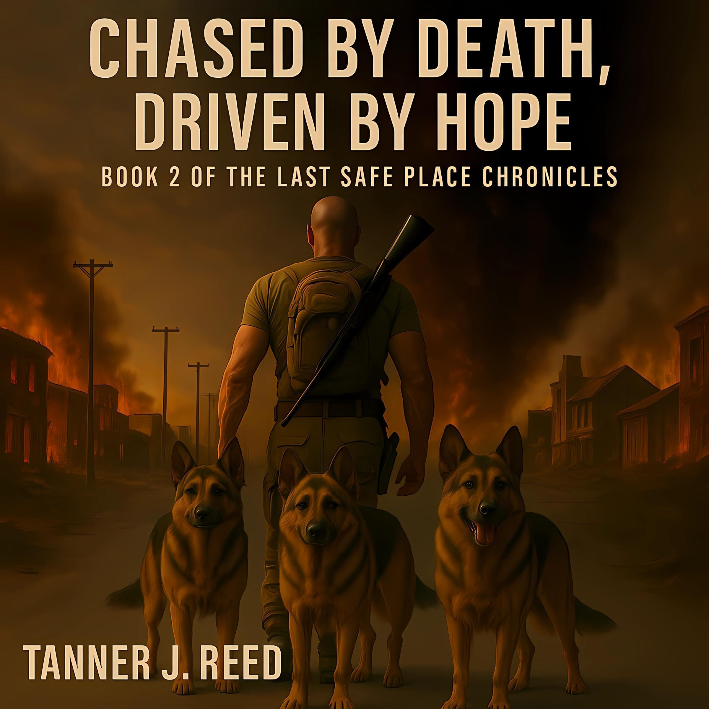 Cover art for Chased by Death Driven by Hope