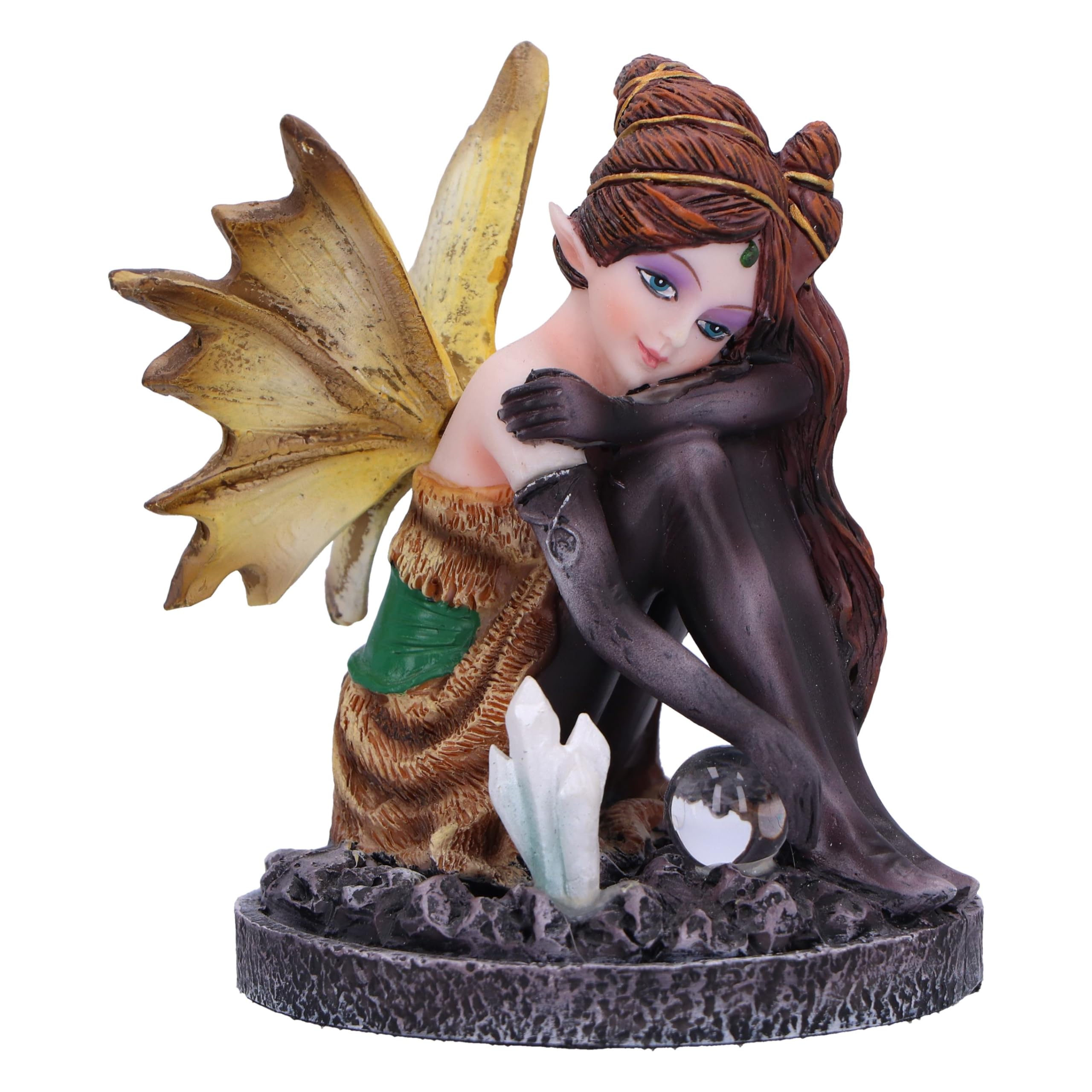 Fairy Ornaments Fairies Ornament Resin Indoor Home Decoration Poppy Crystal