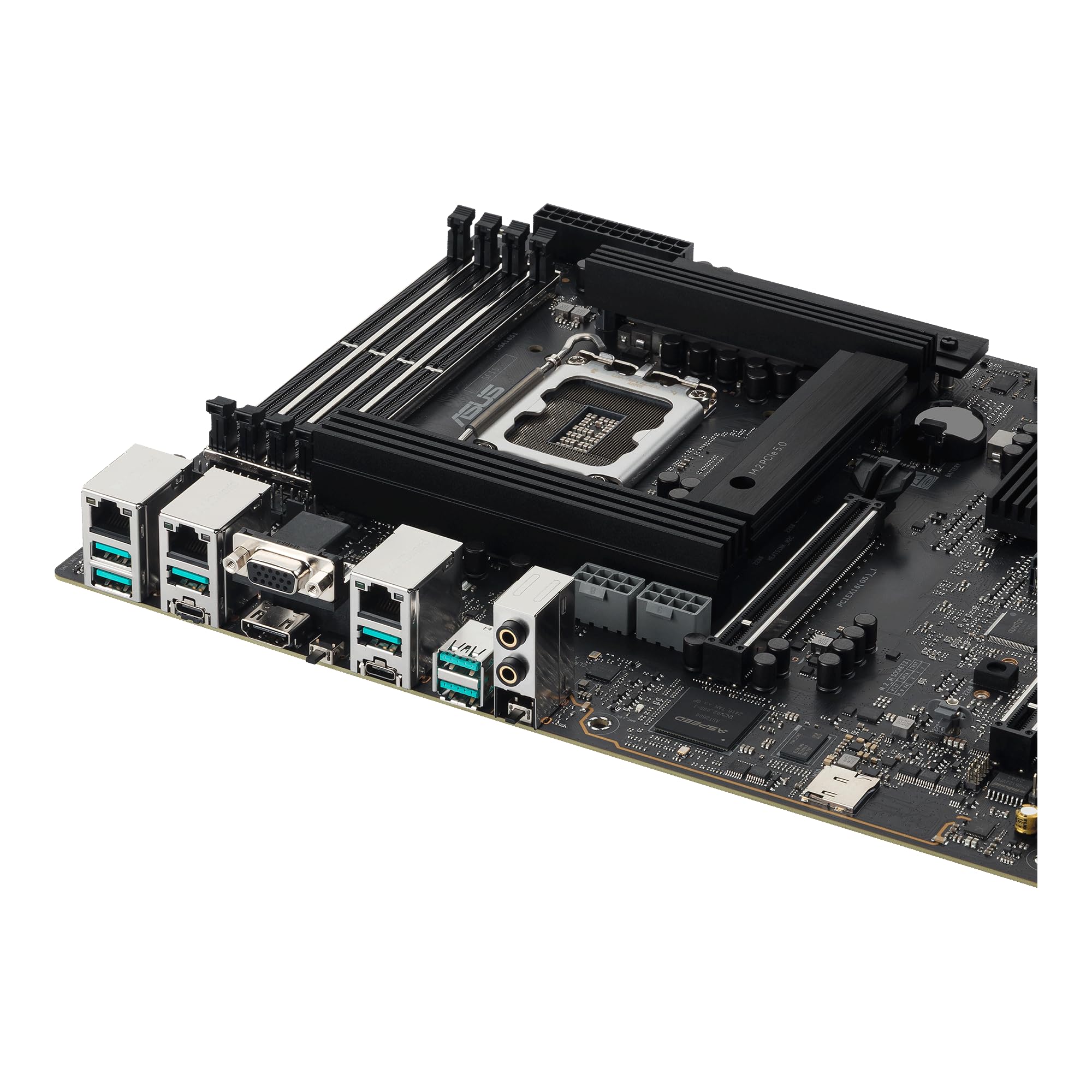 ASUS Pro WS W880-ACE SE Carte mère Intel LGA1851 (ATX, PCIe 5.0, DDR5, Dual 2,5 Go Ethernet, 4 x M.2, BIOS Flashback, AI Cooling II)