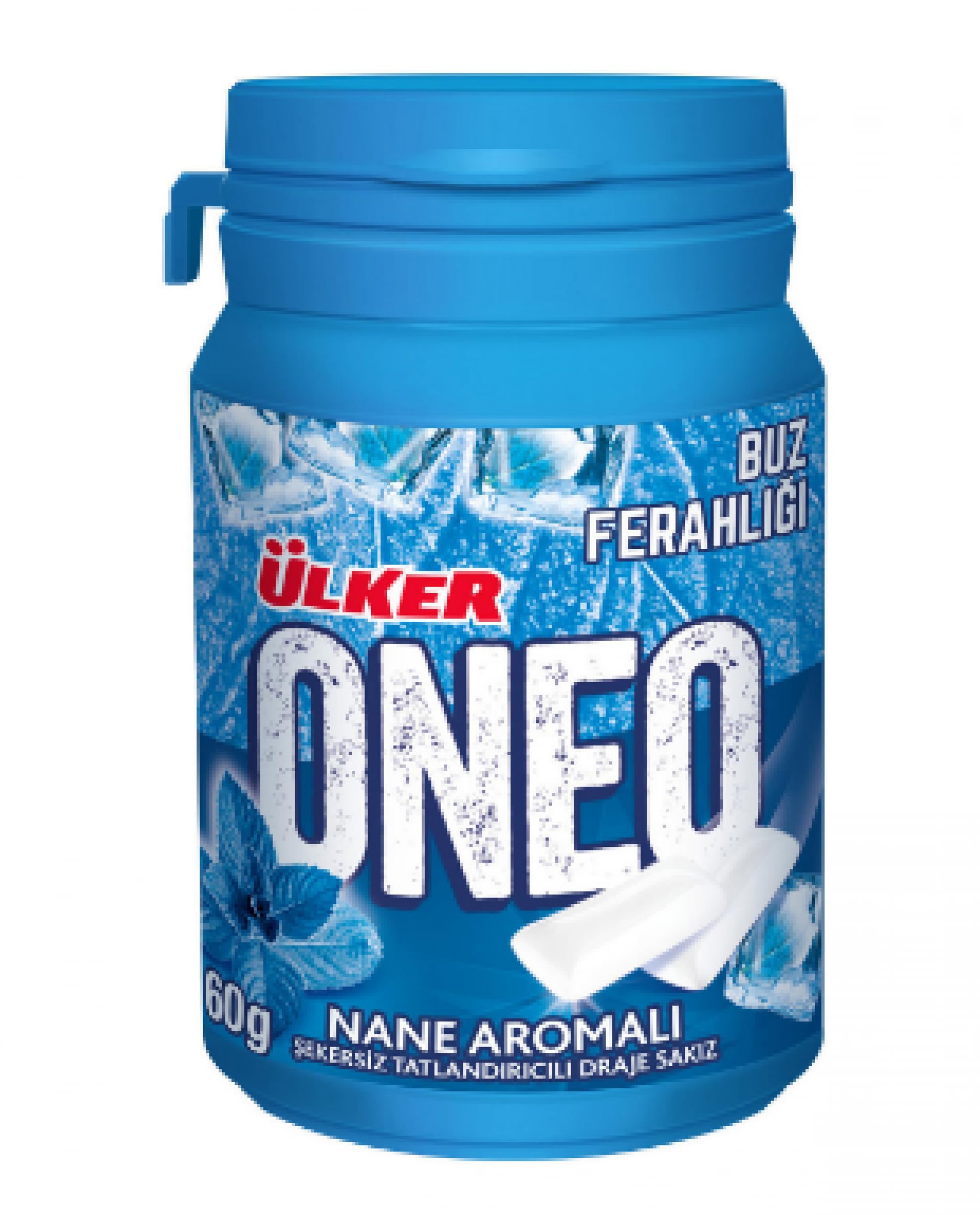 ÜLKER Oneo Dopdolu Nane Draje Sakız, 60 Gr