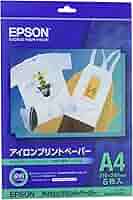 Amazon.co.jp: EPSON アイロンプリントペーパー A4サイズ 5枚