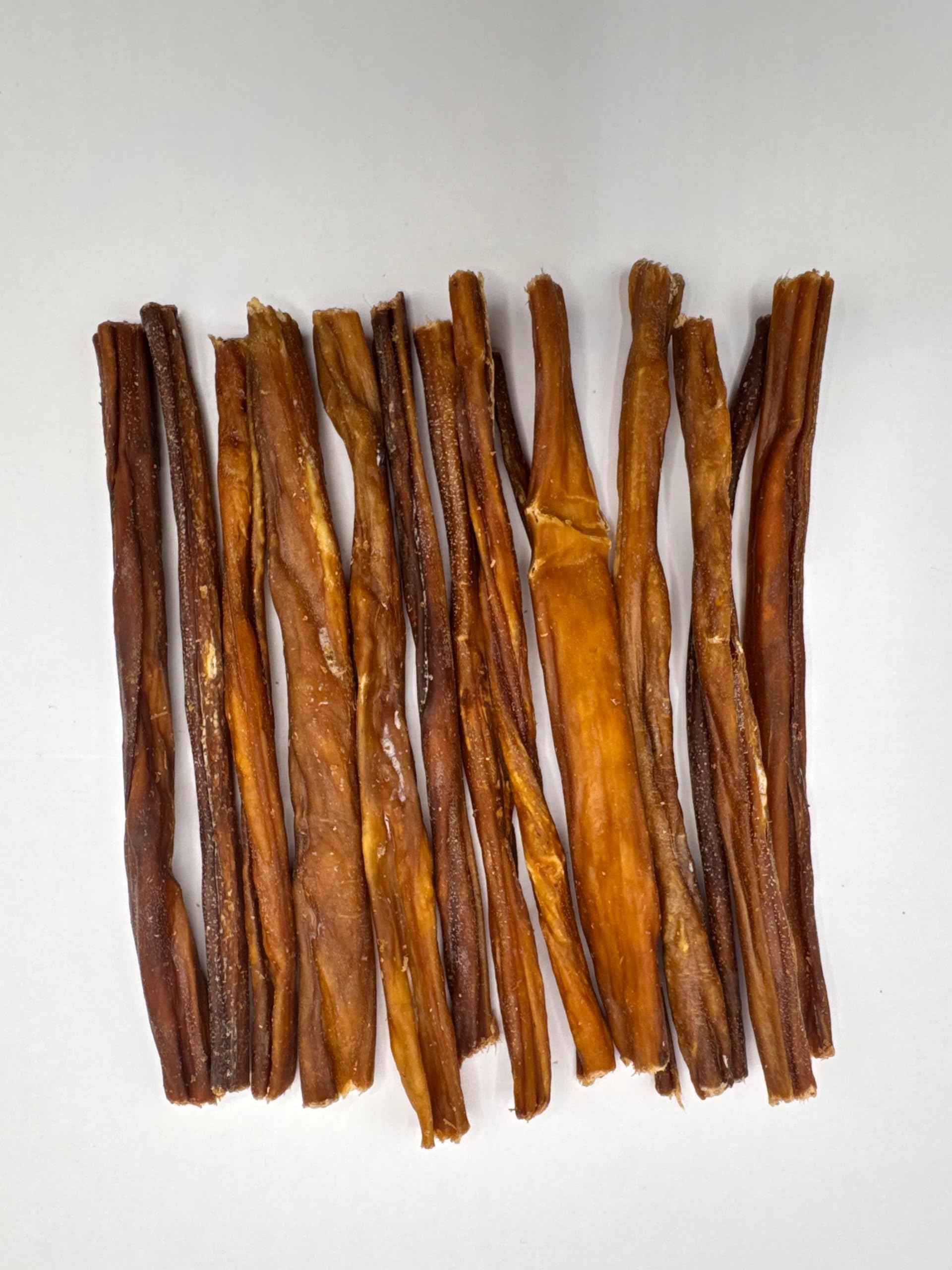 500 grams 100% Beef Intestine Spaghetti Jerky Sticks - Natural Dog Treats Chews - Raw Organic Healthy Less Fat Crunchy and Long Lasting