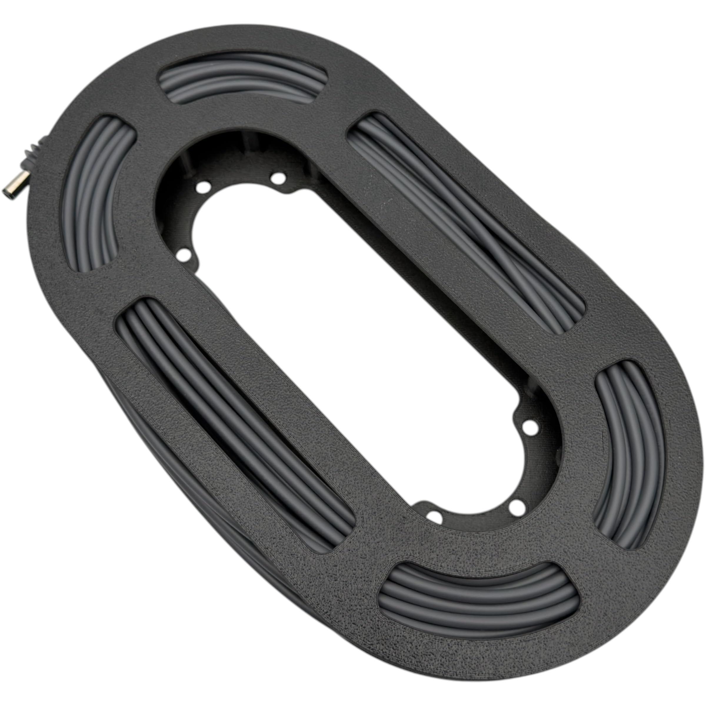 Starlink - Mini organizador de carrete de cable para cable de alimentación de 15 m y cable Ethernet, carrete de almacenamiento de cables de montaje en pared, gestión de cables sin enredos