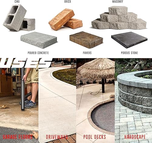 Miniatura 2 de DryWay - Sellador de hormigón repelente al agua (5 gal)  Protege caminos  pavimentadoras  pisos de garaje  patios  mampostería exterior de hormigón.