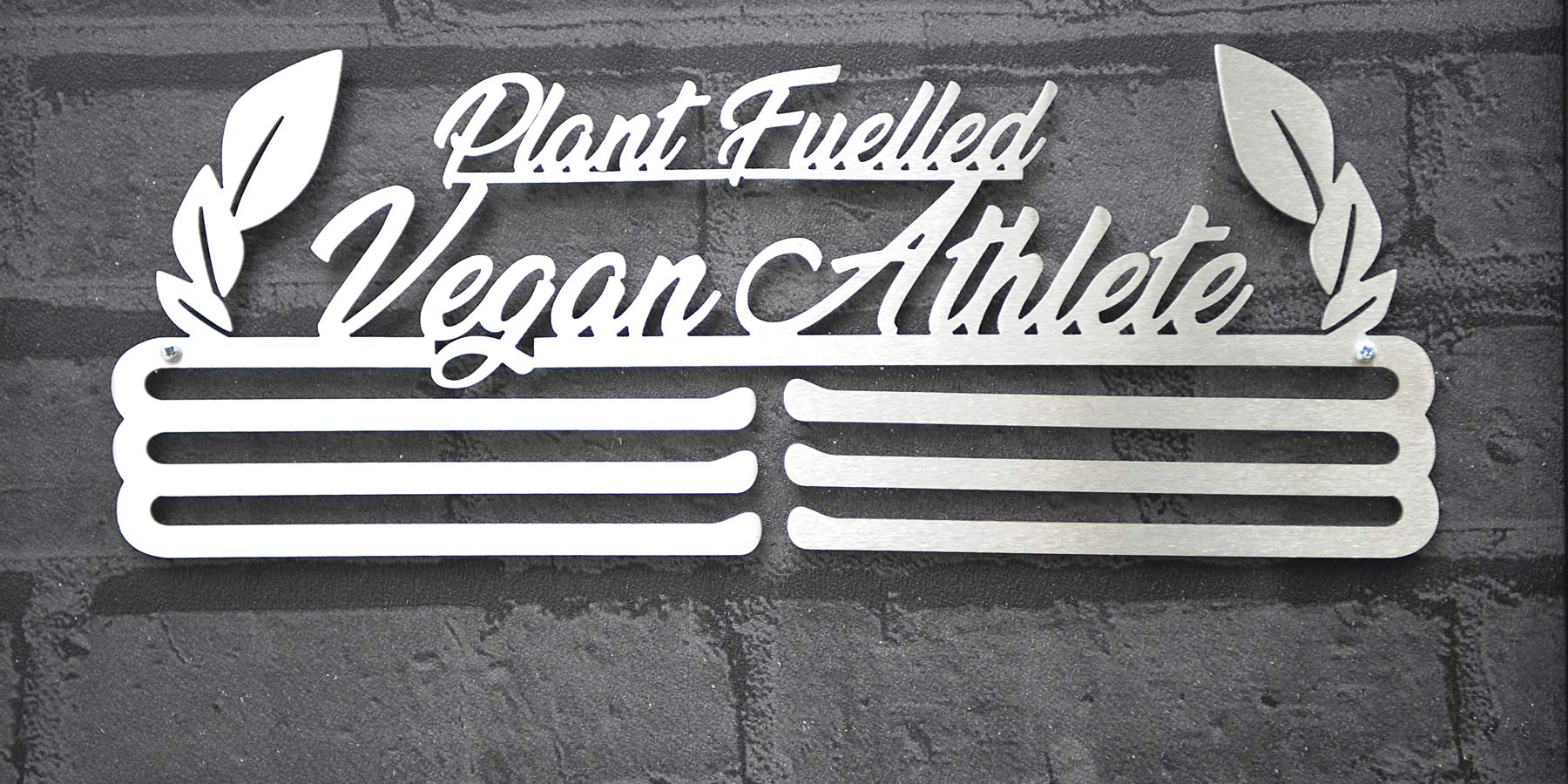 Medaillen-Aufhänger, veganer Athlet