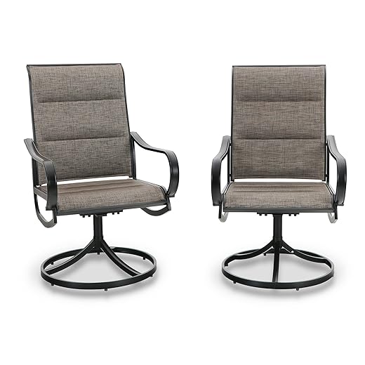 PHI VILLA Outdoor Swivel Chairs