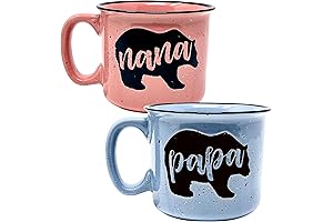 Nana and Papa Bear Matching Coffee Mug Set: A Sweet Symbol of Family Bonding