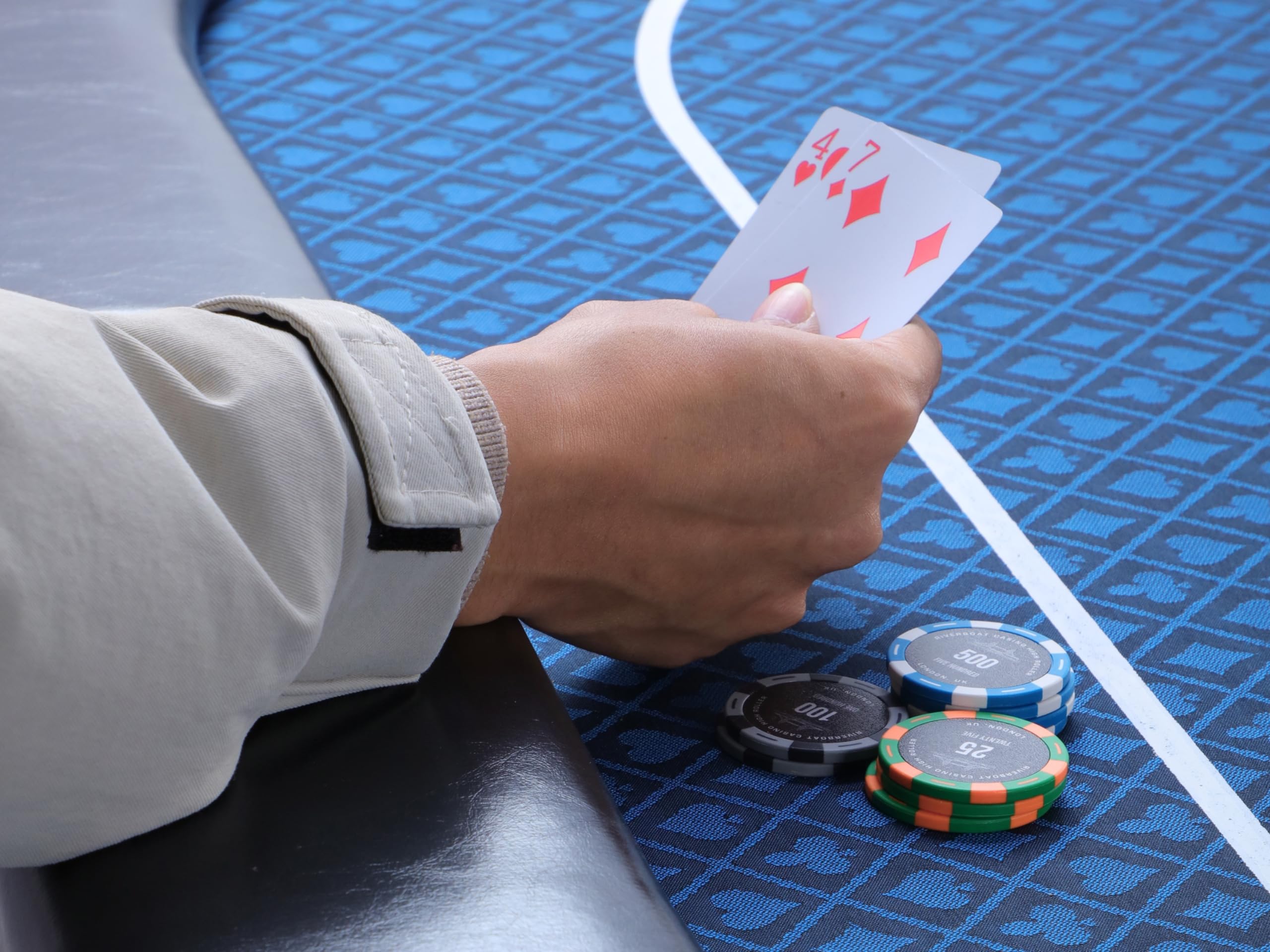 Riverboat Pro P8 Turnier-Pokertisch Speed Cloth 165 x 112cm