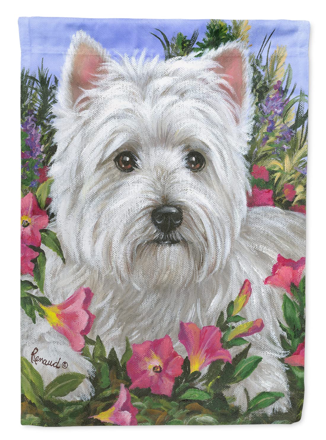 Drapeau Westie Caroline's Treasures PPP3221CHF grande taille pour décoration de maison et jardin