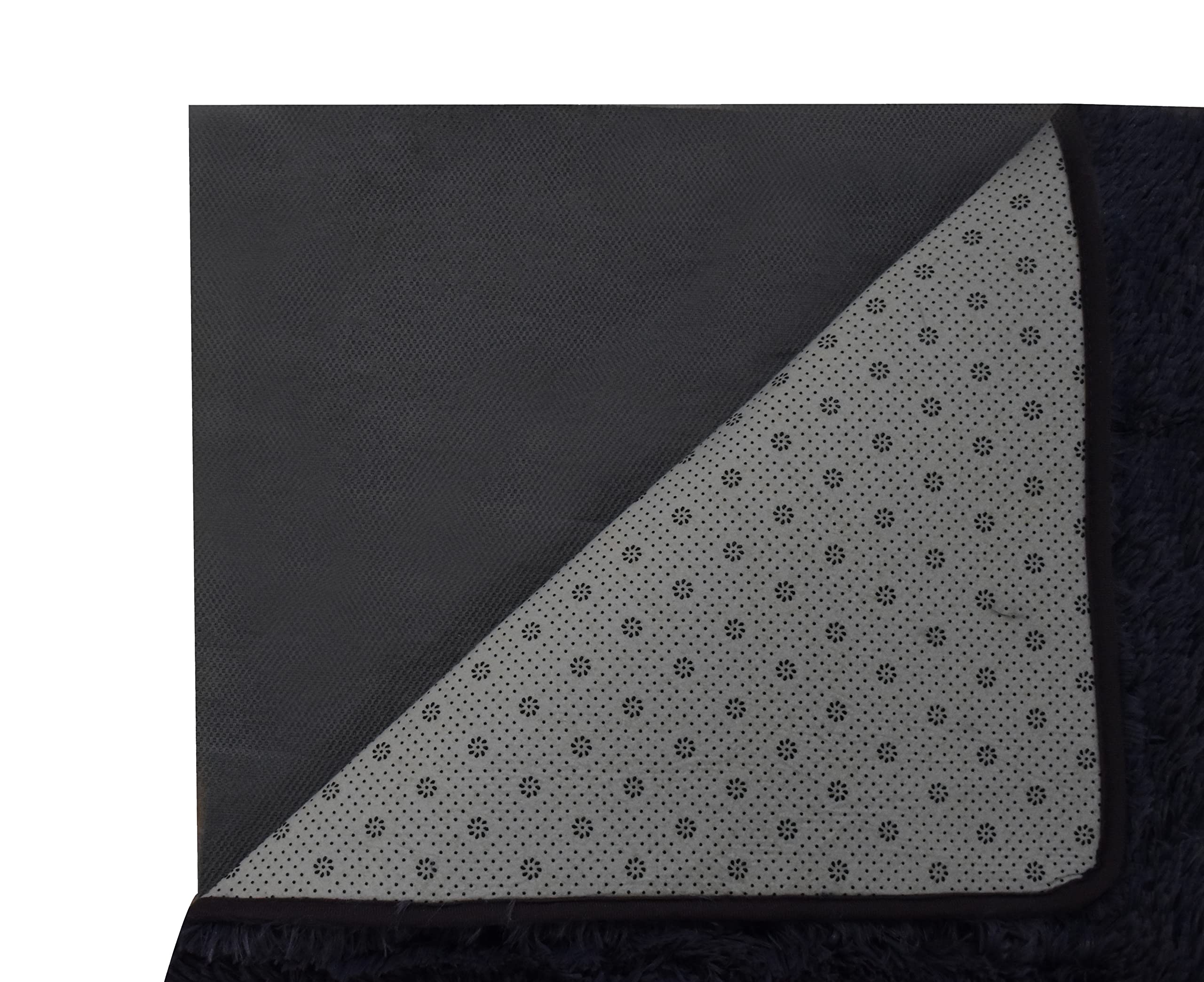 Furnish My Place Protective Pad Gripper, Thick Cushioning Pad, Keep Grips Area Rugs in Place, Skid Resistant Pad, Safe for All Floors and Finishes Including Hardwoods - 2' x 4' Rectangle, Corner