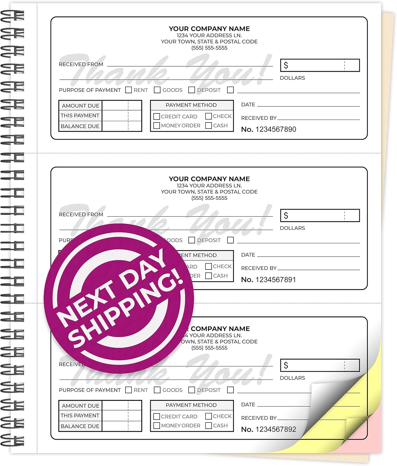 Triplicate Purchase Order Book NCR, A5 (143 X 210mm), Purchase Order