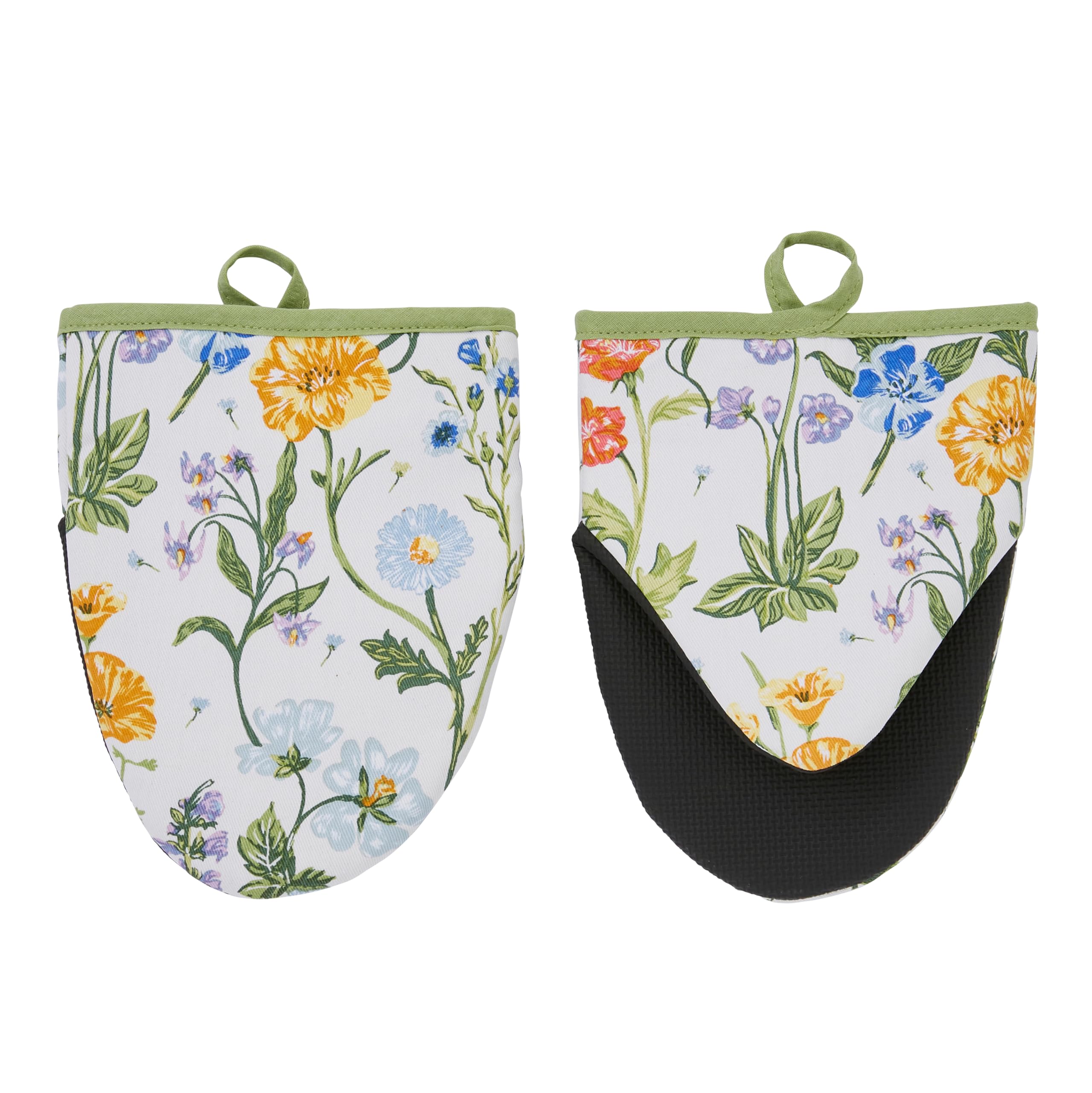 Ulster Weavers Unisex Multicolor 'Cottage Garden' Floral Pair Of Micro Mitts