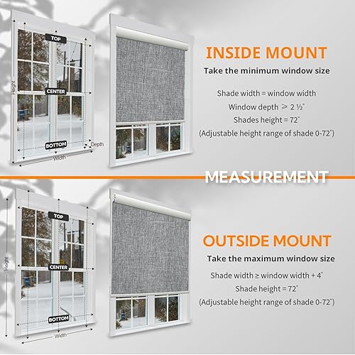 Miniatura 7 de Persianas motorizadas con control remoto, persianas inteligentes opacas para ventana, persianas automáticas inalámbricas, persianas eléctricas