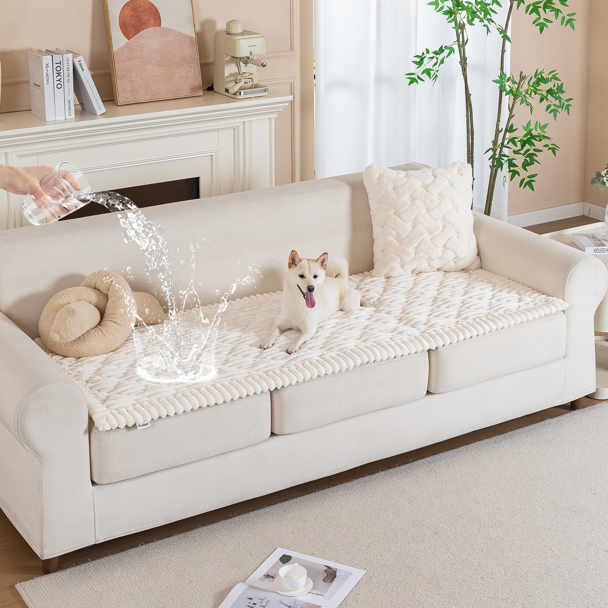 PuTian Fuzzy Couch Cover