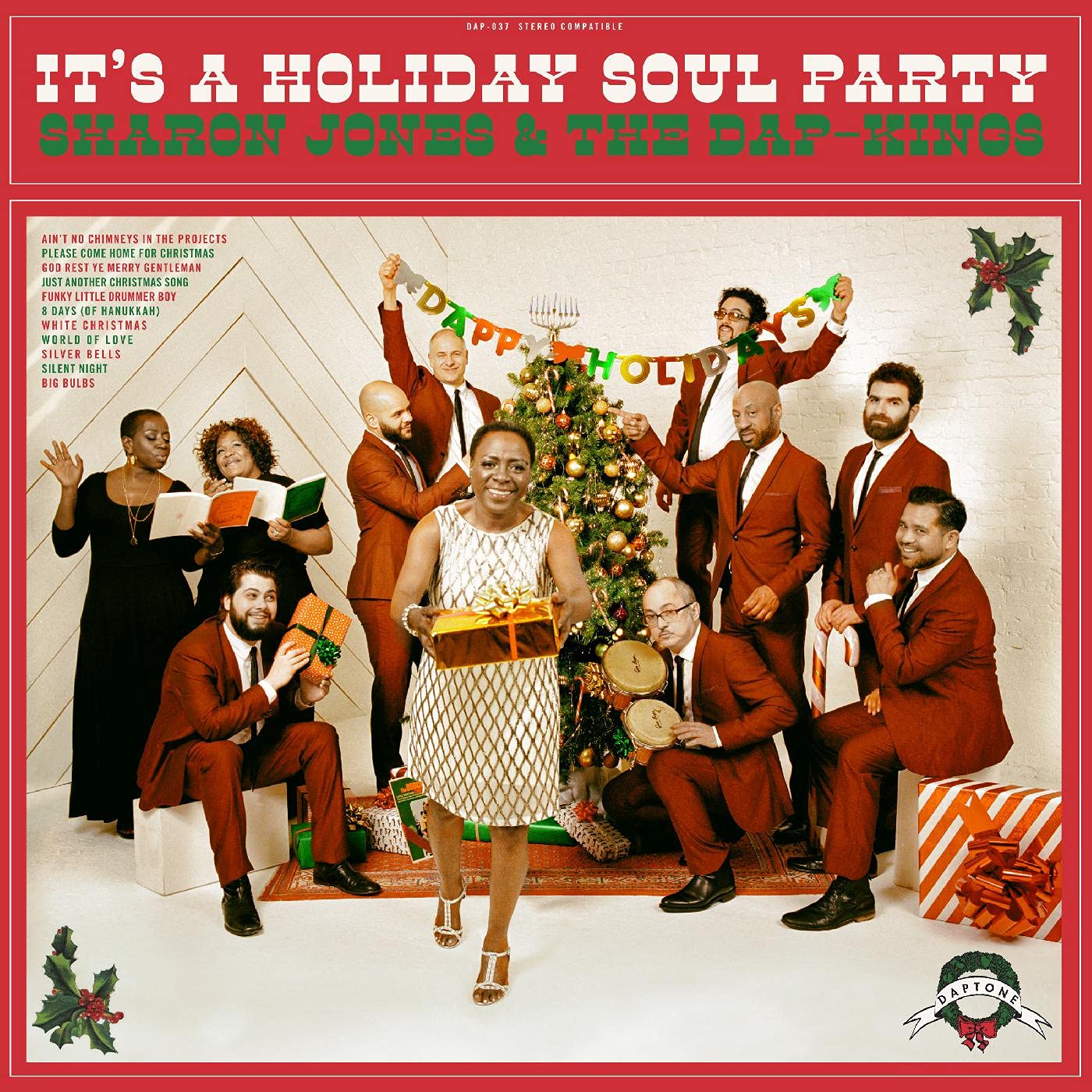 JONES, Sharon & THE DAP KINGS - It's A Holiday Soul Party (reissue) - Vinyl (LP)