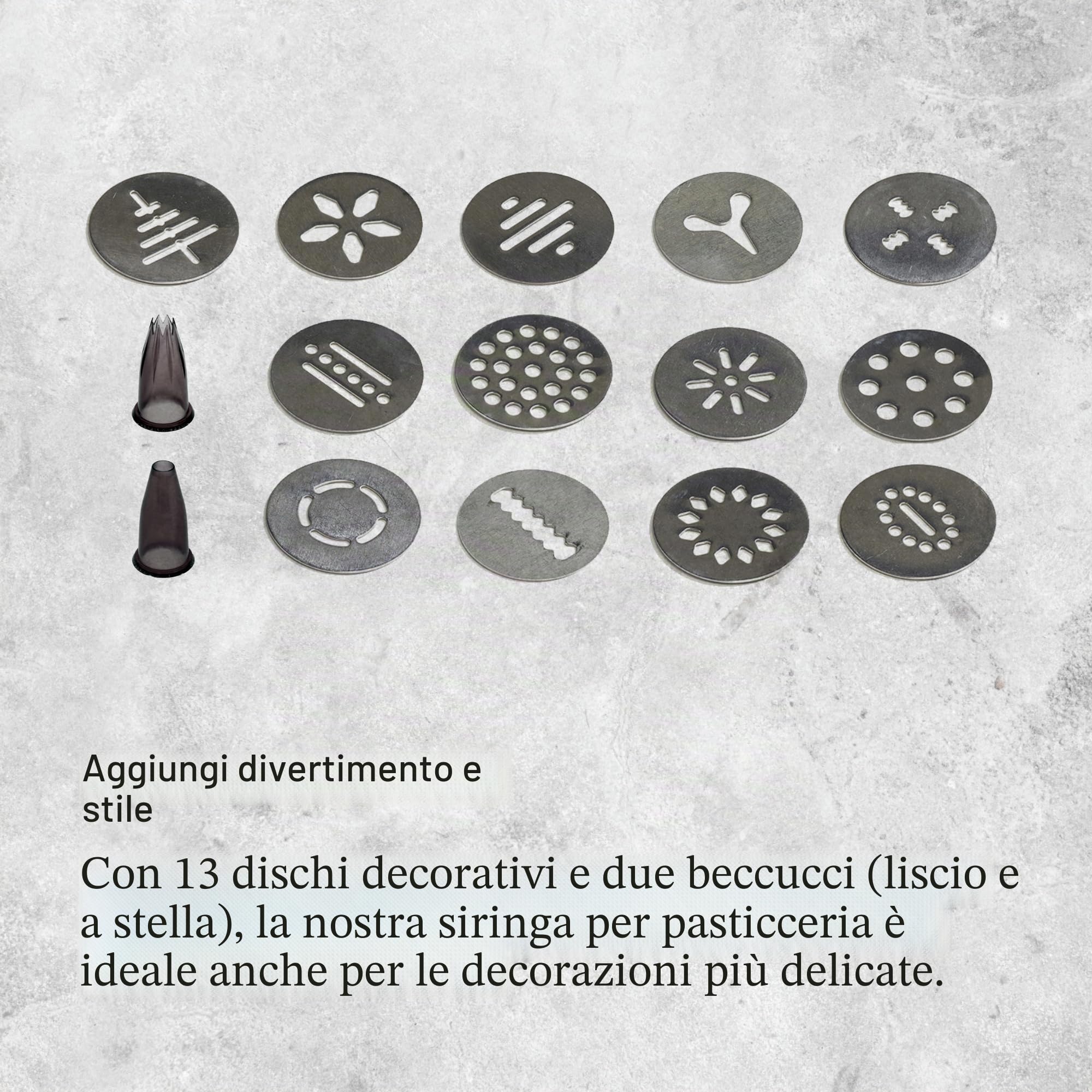 DE BUYER LE TUBE Siringa da pasticcere per dosare gli impasti