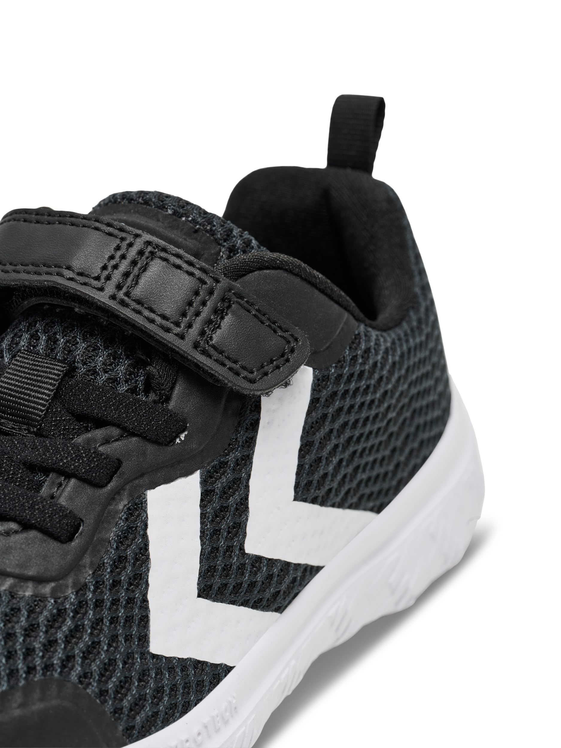 hummel Kinder Schuhe - ACTUS Recycled JR - Unisex Kinder Sneaker Jungen und Mädchen - Leichte Turnschuhe mit Elastischen Schnürsenkeln & Klettverschluss - aus Recycelten Materialien - 4