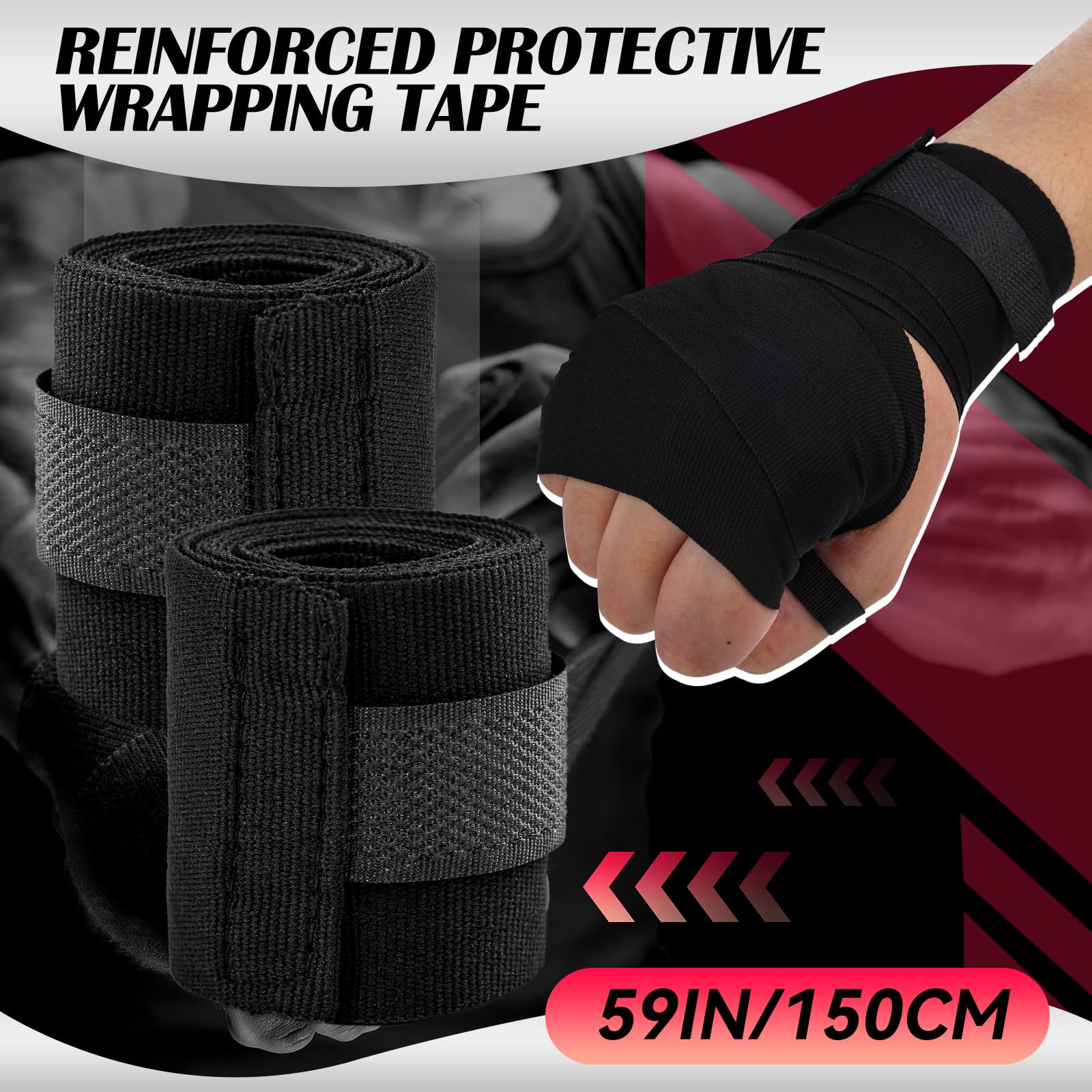 Guantes de Boxeo 14oz con Palma Ventilada para Kickboxing Muay Thai Entrenamiento Hombres Mujeres