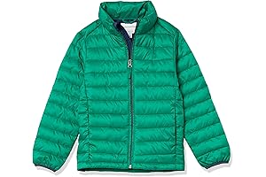Amazon Essentials Boys' Packable Lightweight Puffer Jackets