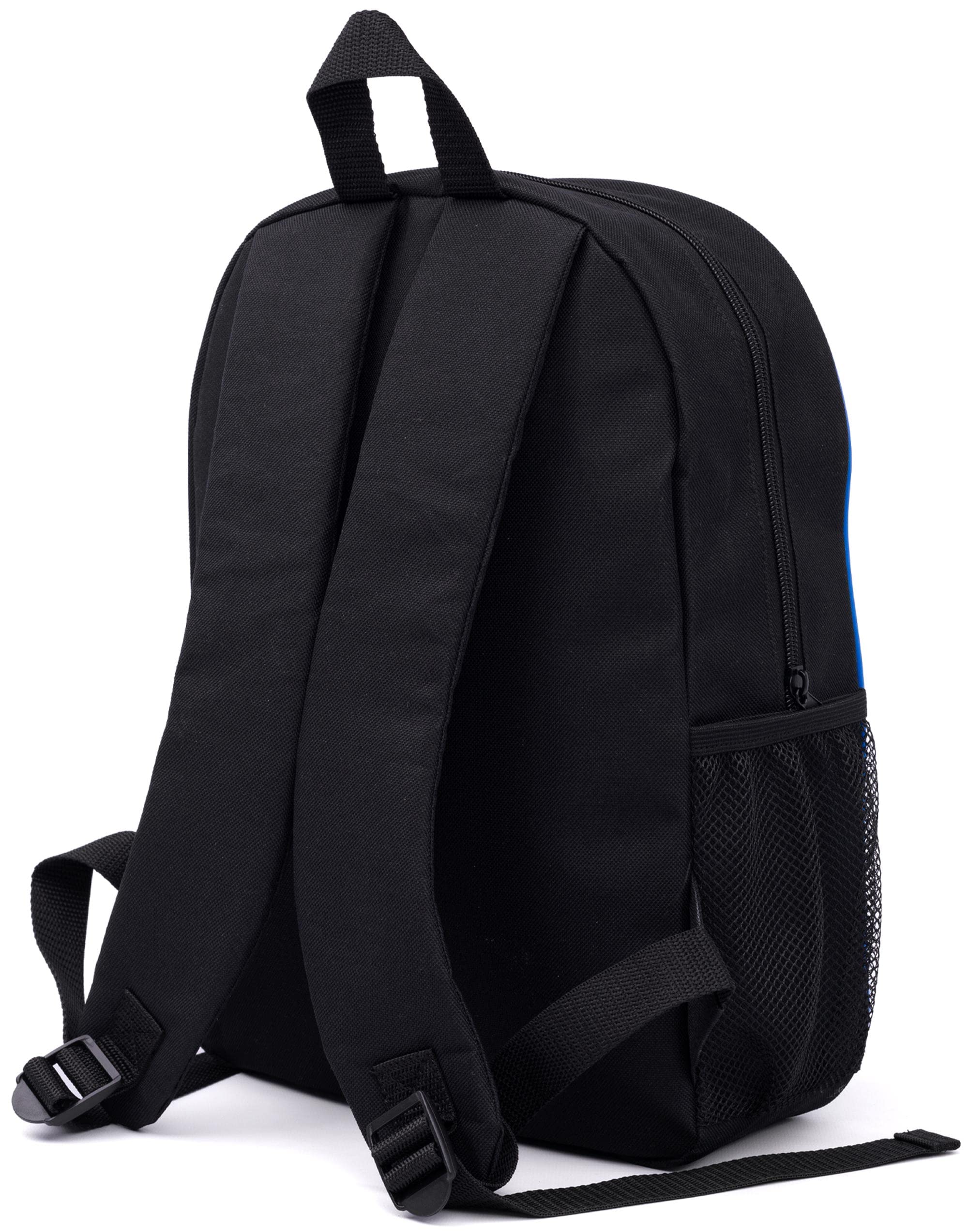 Sonic The Hedgehog Mochila para niños, diseño de camuflaje azul marino, estuche para lápices, botella de agua, mercancía de juego