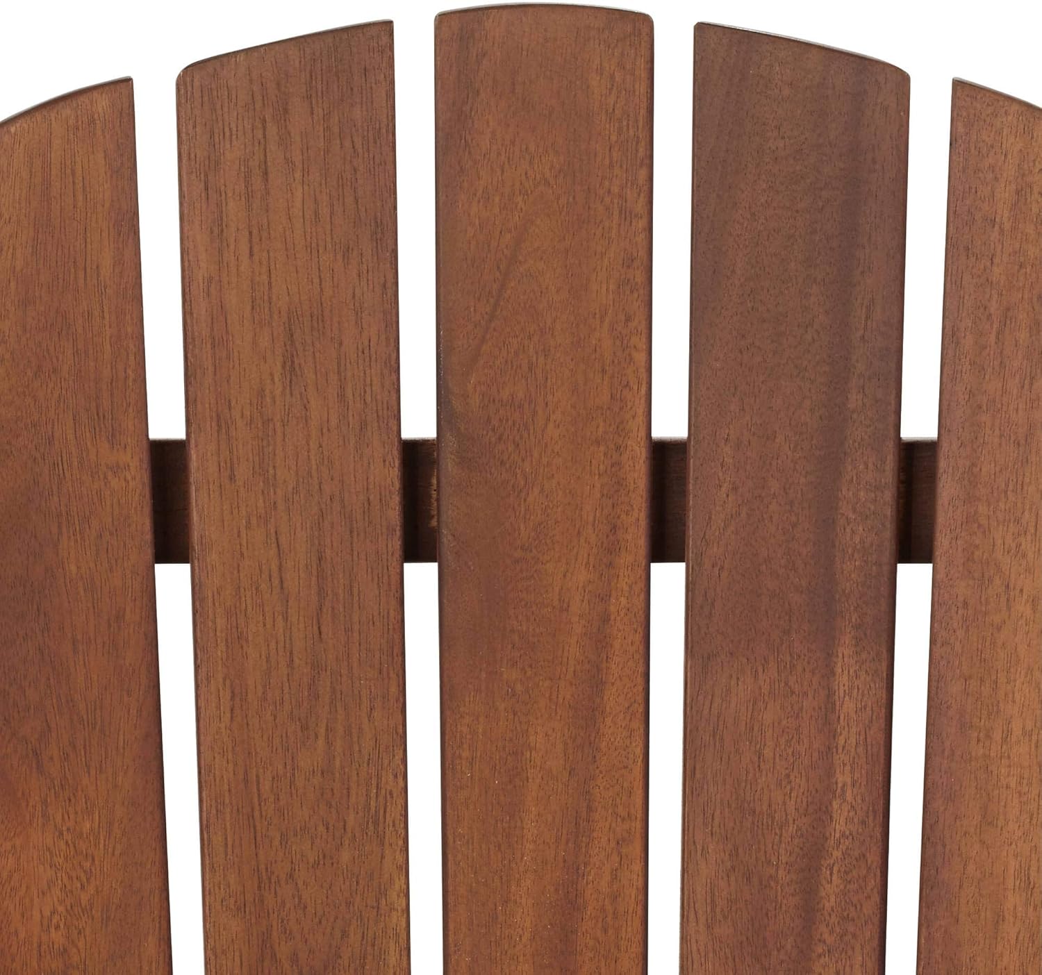 Teal Island Designs Fletcher Dark Wood Outdoor Reclining Adirondack Chair