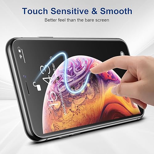 Miniatura 59 de ImpactStrong Protector de pantalla de vidrio templado inastillable para iPhone 11 / iPhone XR [marco de fácil instalación] [sin burbujas]