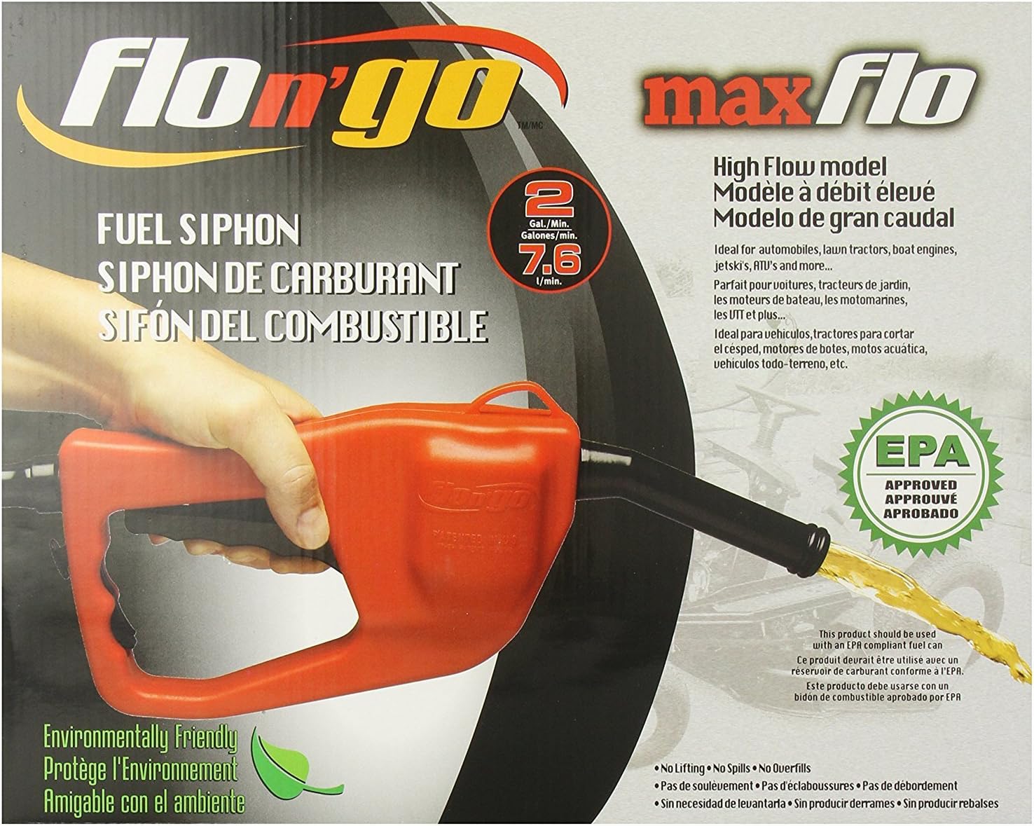 Scepter Flo N Go 08338 MaxFlo Siphon Pump