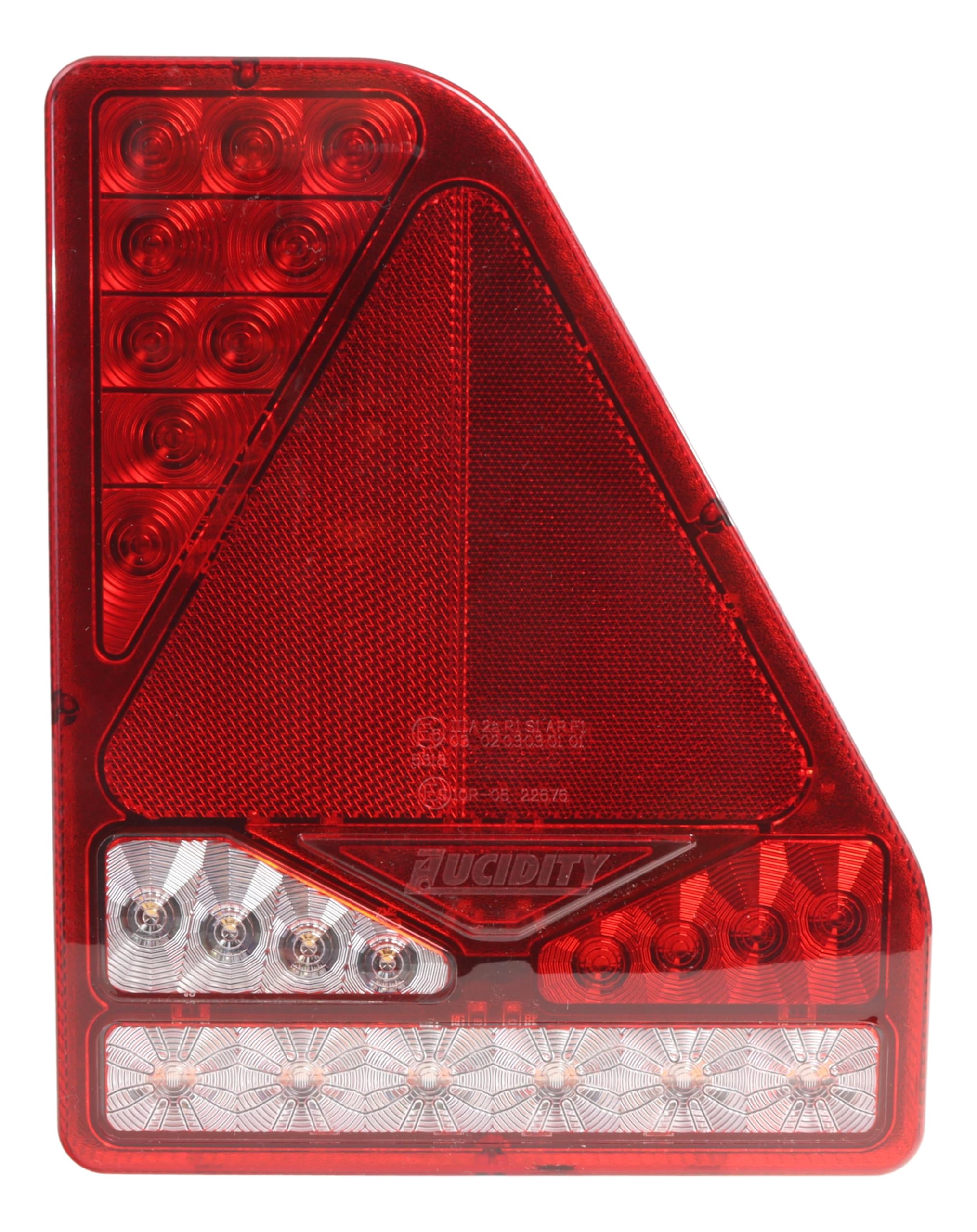 trailer parts4u Juego de luces traseras LED traseras para remolques como Aspöck Earpoint, etc