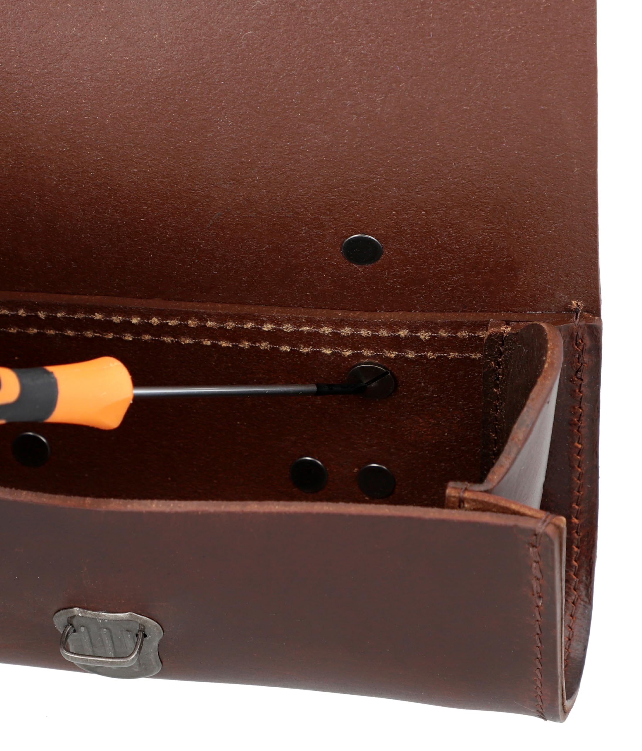 Gusti Sac pour vélo - Raymond P. Sac pour Selle Vintage pour Brooks Selles Système Anti-vol Marron