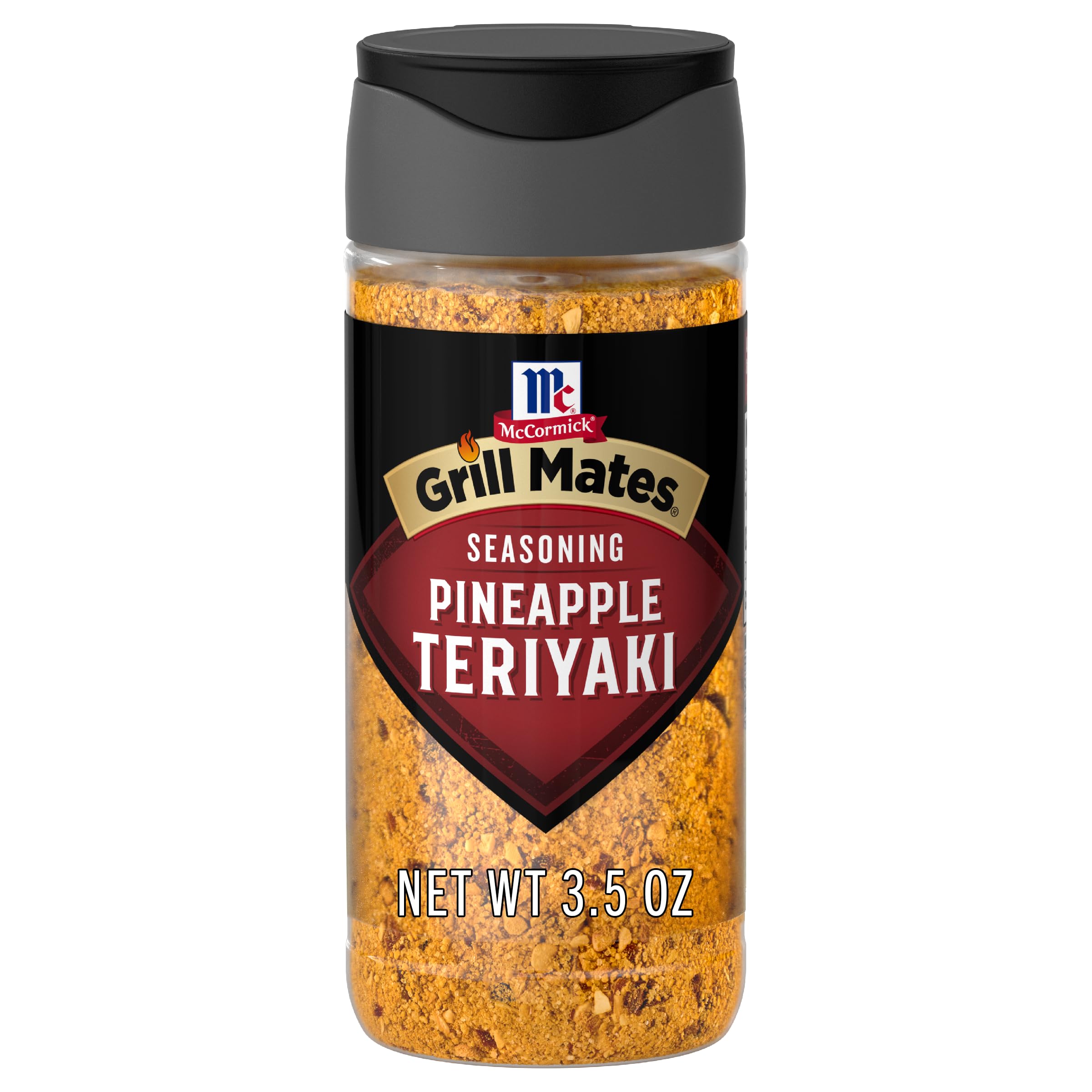 McCormick Grill Mates Seasoning Pineapple Teriyaki Grilling Seasoning for Adding Savory-Sweet Teriyaki Flavor to Pork Chicken or Seafood