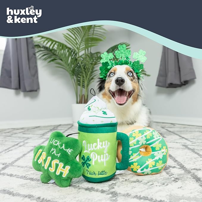Juguete para Perro Huxley & Kent con Chirrido Trébol Suave miniatura 4