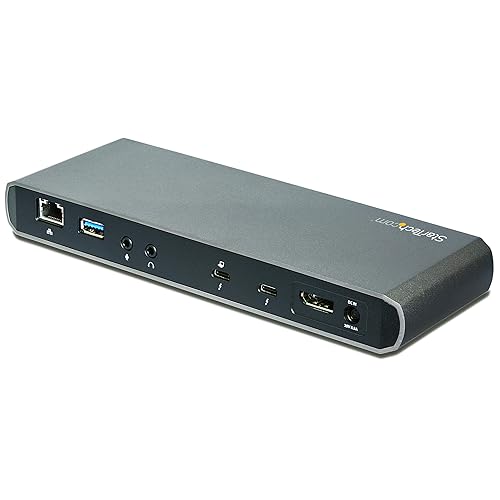 Miniatura 3 de StarTech.com Thunderbolt 3 Dock - Estación de acoplamiento para laptop con monitor dual 4K 60Hz con DisplayPort - Entrega de energía de 85 W - Hub