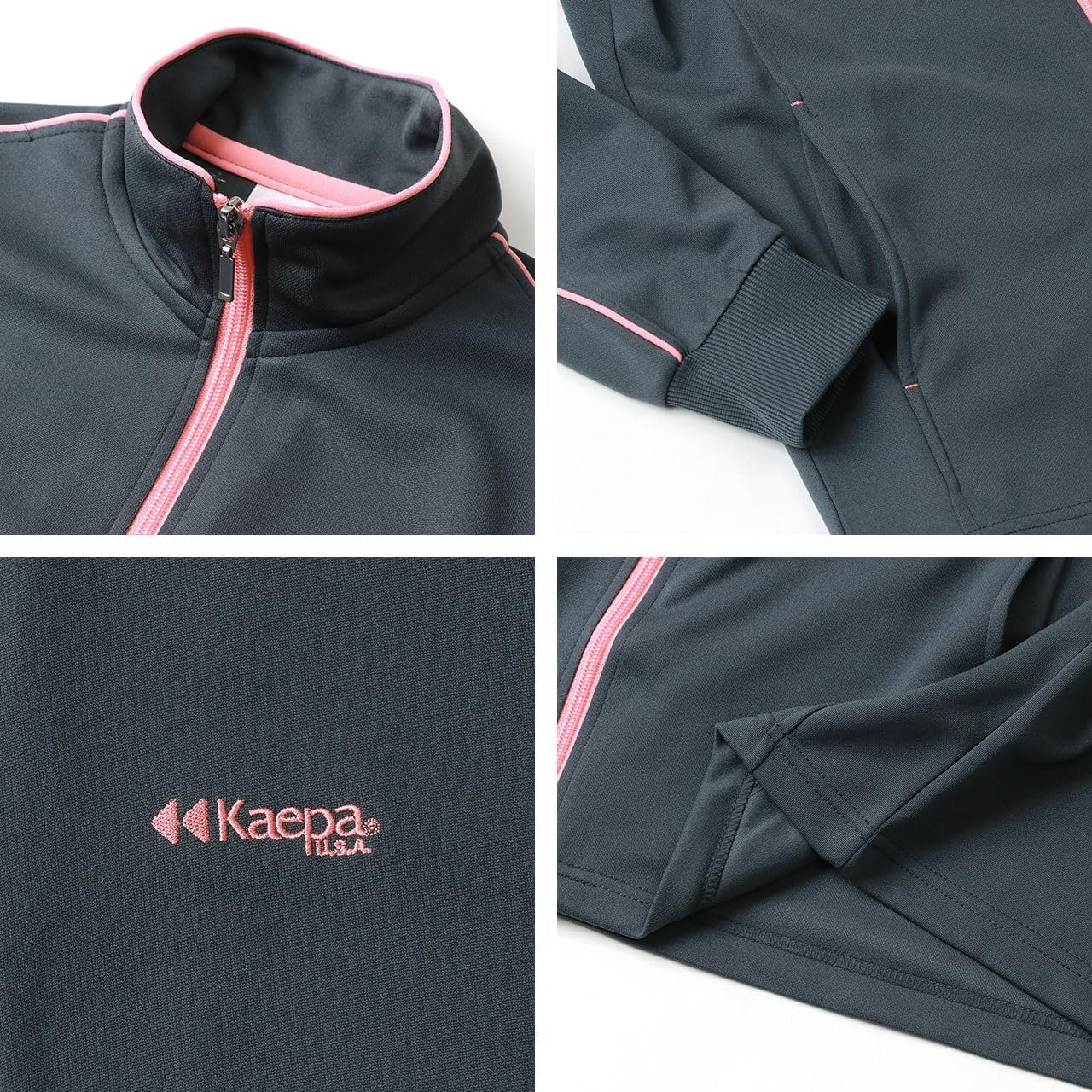 [ケイパ] ジャージ レディース 上下セット セットアップ