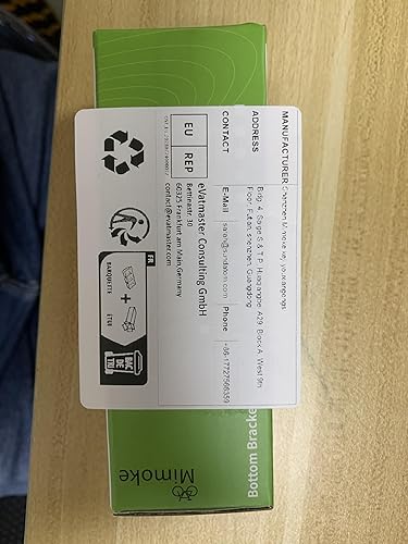 Miniatura 7 de Mimoke Soporte inferior cónico cuadrado BSA Innenlager Rodamiento 2.677 in x 4.449 in 4.567 in 4.646 in 4.823 in 4.882 in 4.961 in