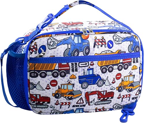 Miniatura 24 de RLGPBON Lonchera para Niños, Lonchera con Aislamiento Térmico para Niños y Niñas, Bonita Bolsa de Almuerzo y Lonchera Reutilizable para Niños Bolsa