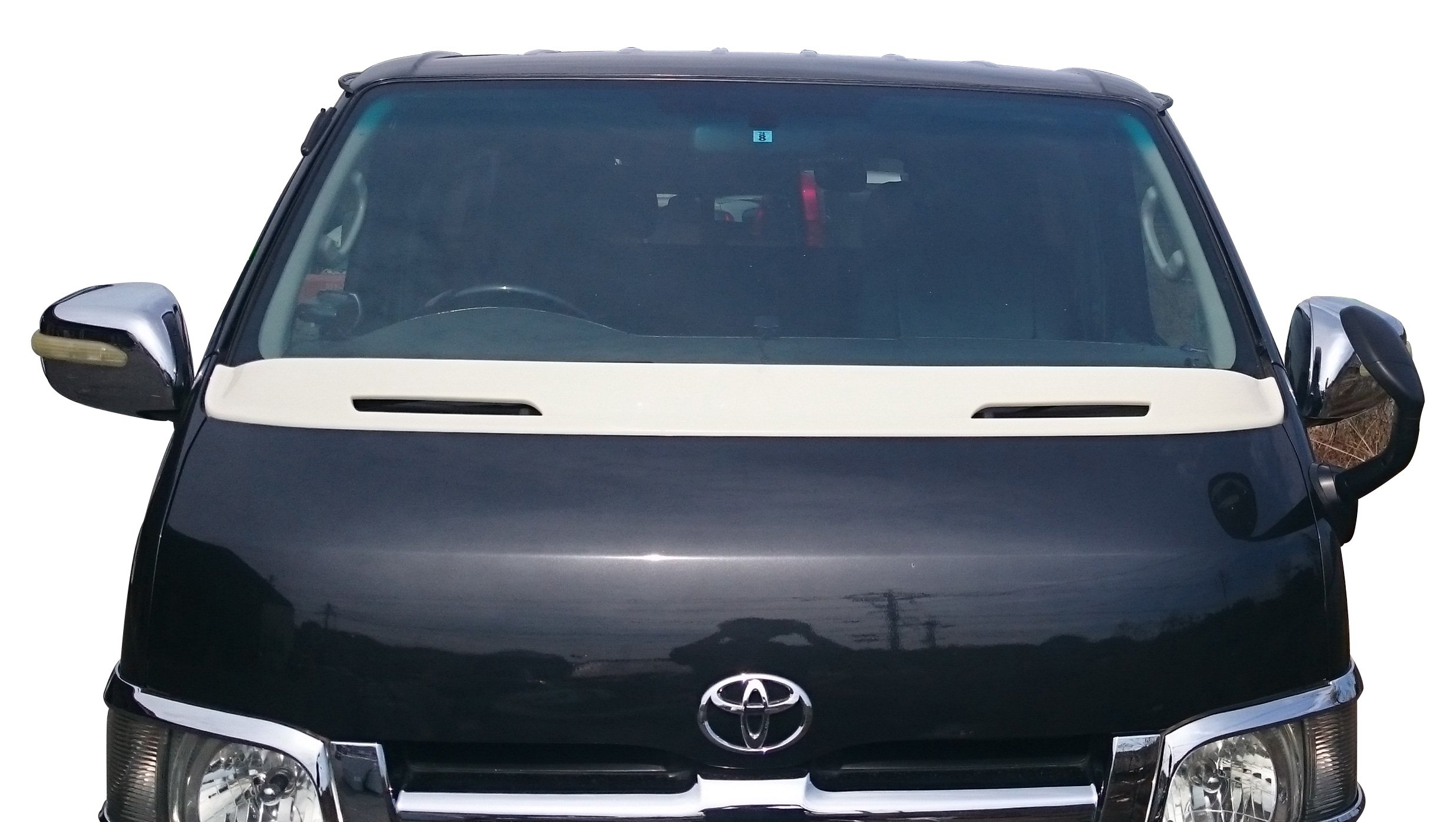 Amazon | 200系ハイエース標準ボディー用 ワイパーガード ワイパー