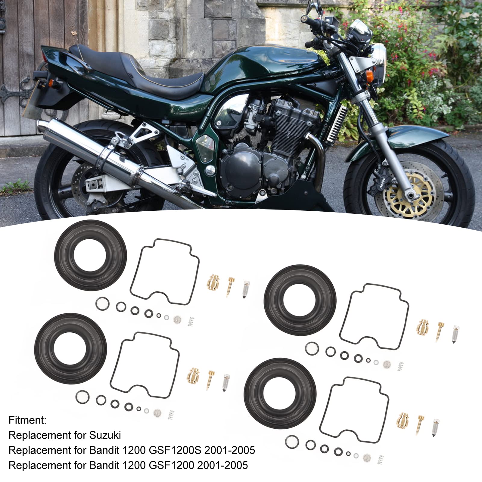 GSX750F Kit Reconstruction Carburateurs 4 Ensembles Pour Suzuki GSX750F Katana & GSF1200 Bandit