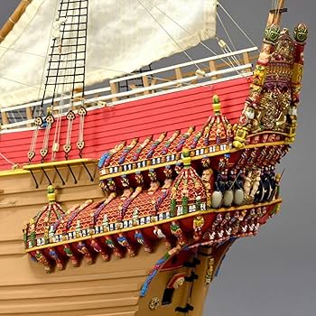 Amazon | 木製帆船模型 1625年起工,博物館もあるスウェーデン