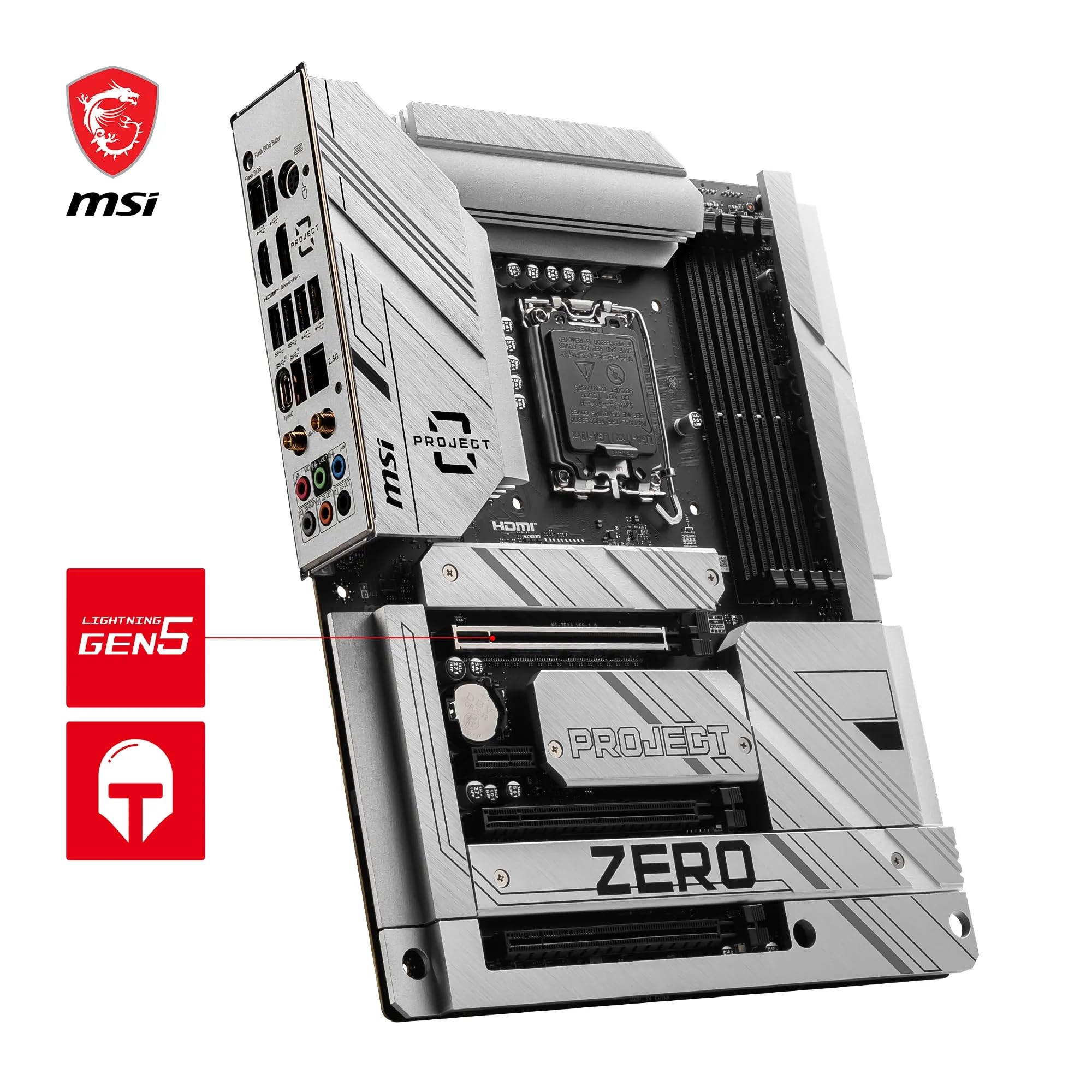 MSI Z790 Project Zero Back-Connect ATX Motherboard