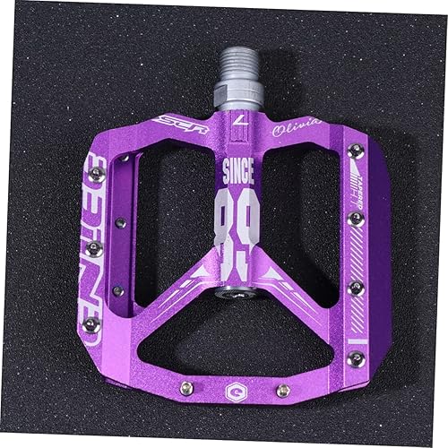 YARNOW 1 par niños bicicleta accesorios pedales bicicleta de montaña pedal bicicleta de carretera pedales planos tacos pedal carretera pedales