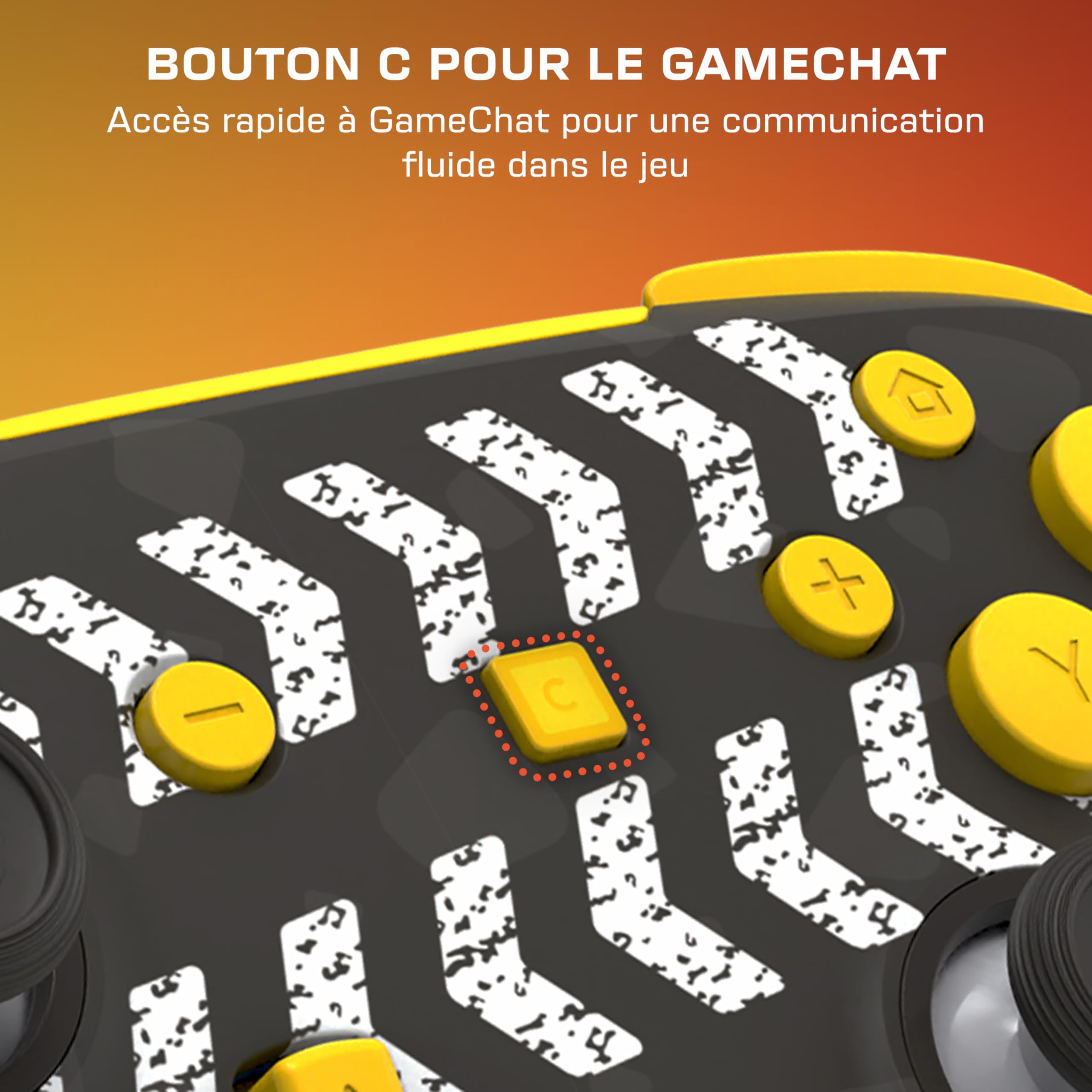 Turtle Beach Rematch - Mario Kart World manette sans fil sous licence officielle pour Nintendo Switch 2 et Nintendo Switch avec sticks TMR, RGB personnalisable et batterie rechargeable