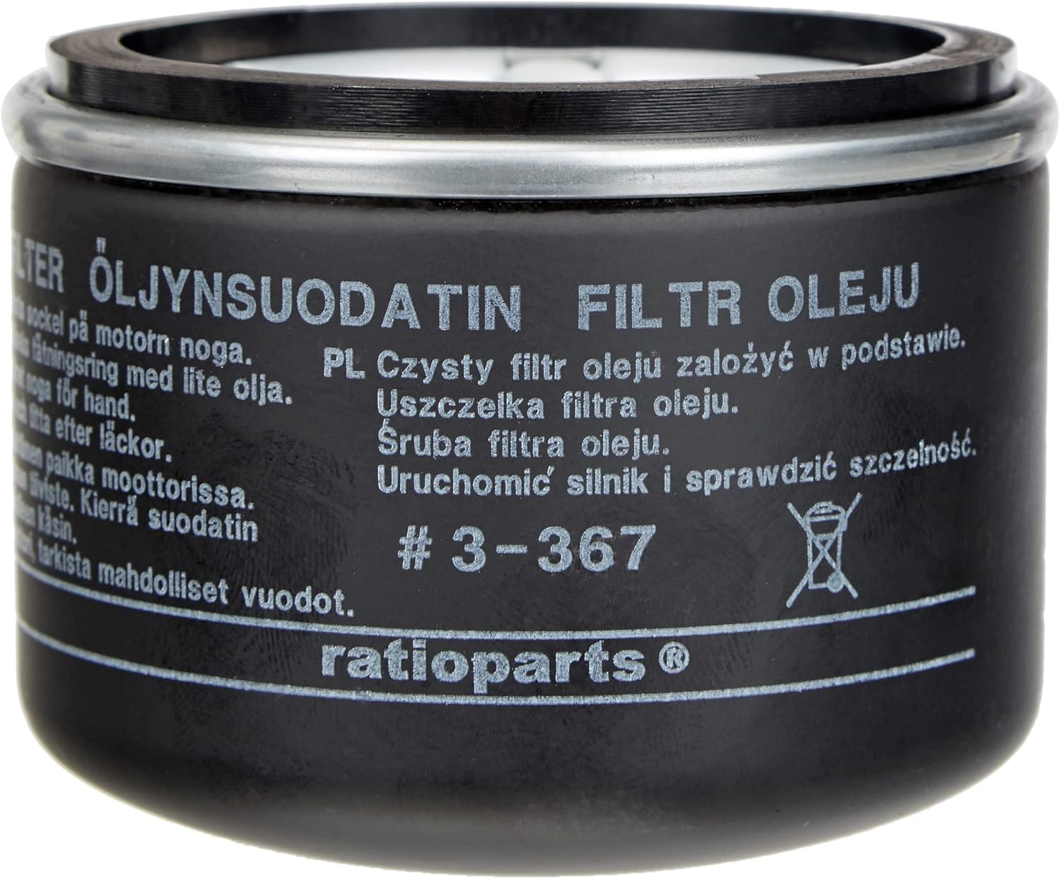 Oil Filter Engine Oil Filter Diameter 76.2 mm P.f. Briggs & Stratton 004154, 492932