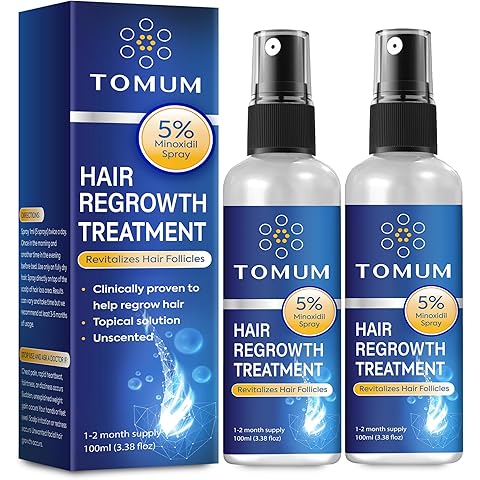 Minoxidil for Men and Women Hair Growth: 5% Minoxidil Spray Hair Regrowth Treatment...