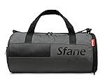 Sfane Polyester Grey Duffle/Shoulder/Gym Bag for Men & Women with Separate Shoe Compartment
