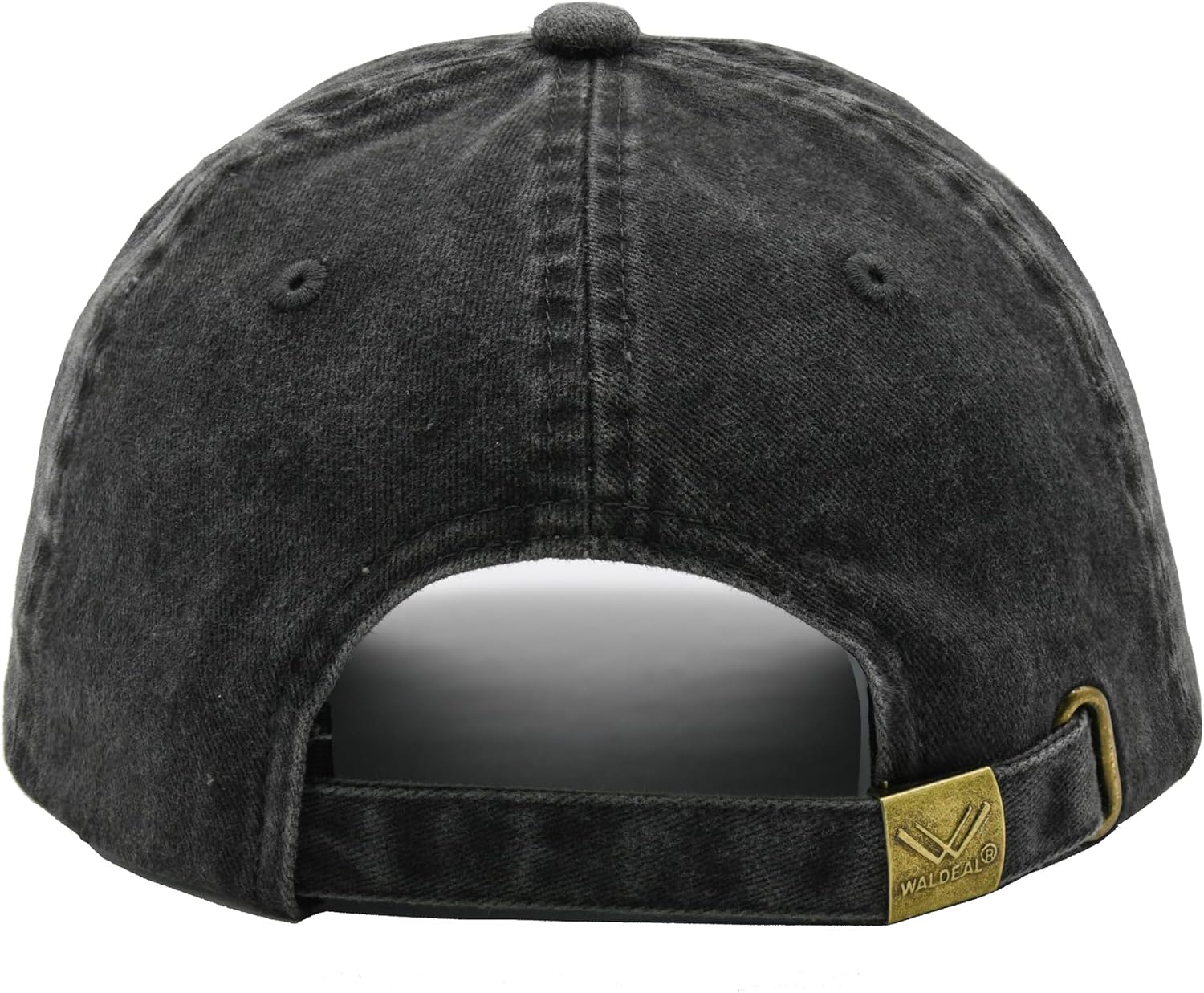 Waldeal Pickleball Hat for Women, Ajustable Embroidered Daisy Washed Denim Baseball Cap - Image 3