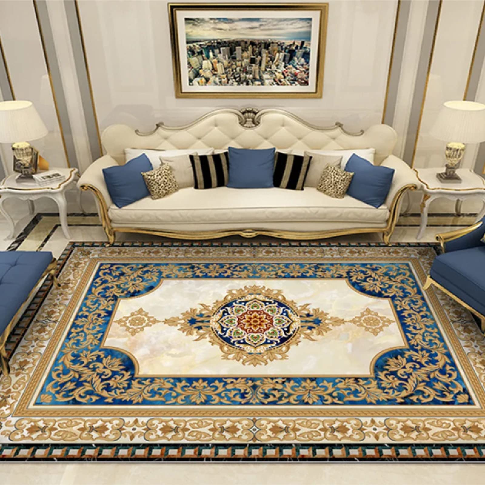 Tapis de chambre à coucher 80x200 doux pour créer un coin lecture cosy
