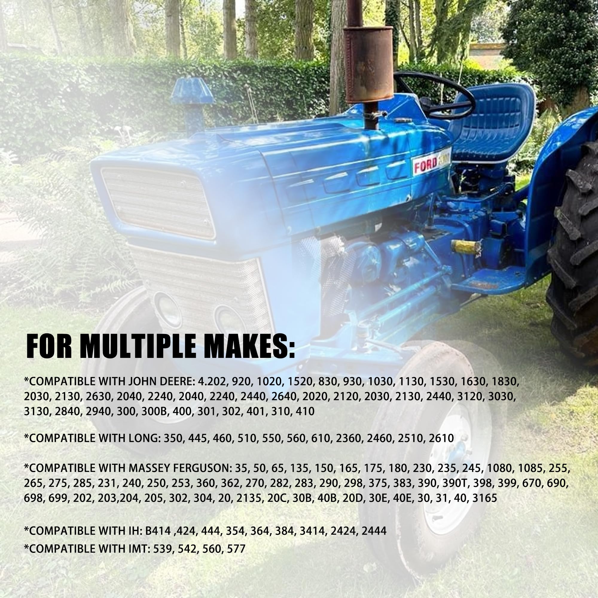 Hydraulic O-Ring Kit Fits Massey Ferguson 135 230 240 175 275 390 285 - Foto 5