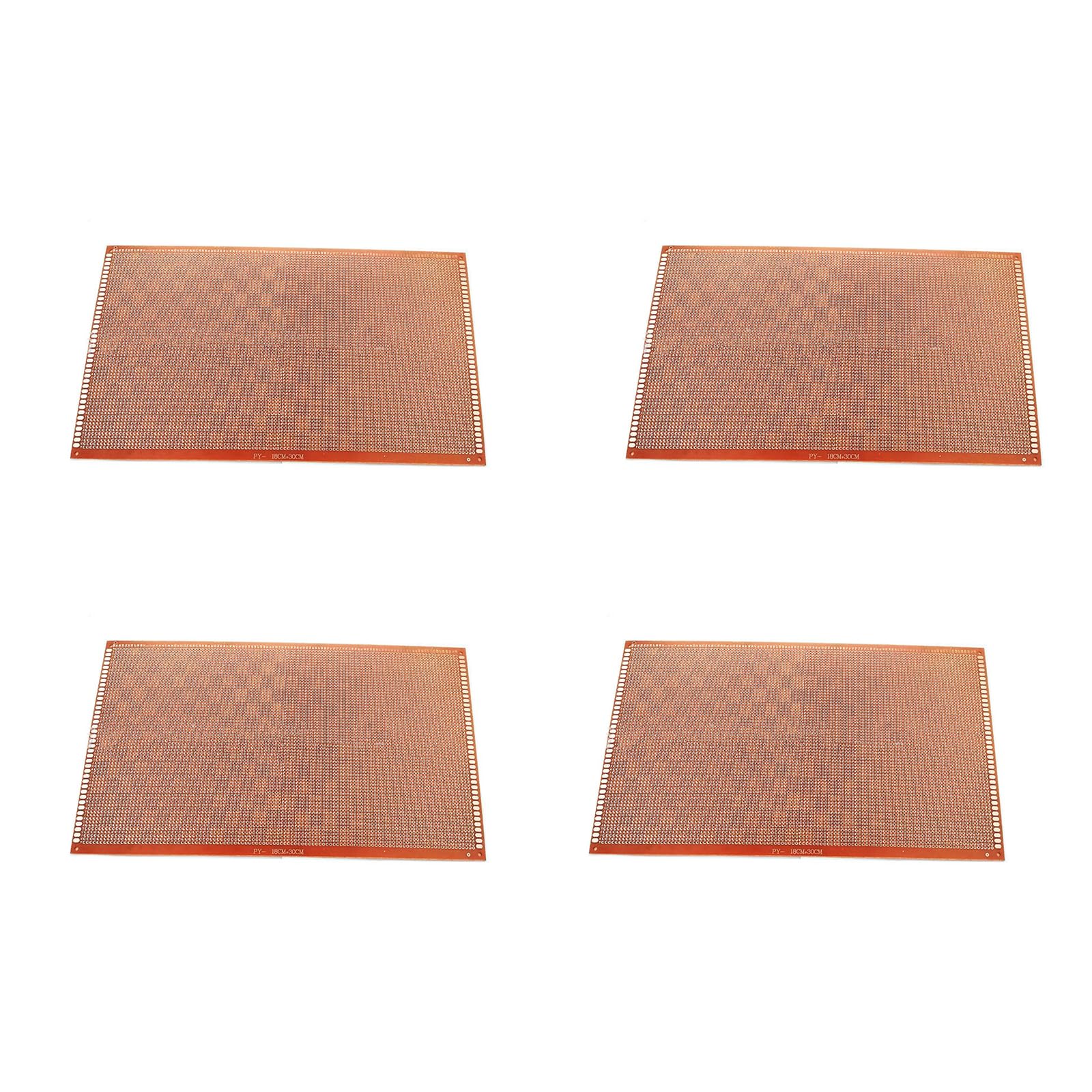 Msioytog 1.6Mm Thick Phenolic Breadboard 18X30cm Ideal For Prototyping And Electrical Experiments Educational Demonstrations Electronic Experiment Circuit Board