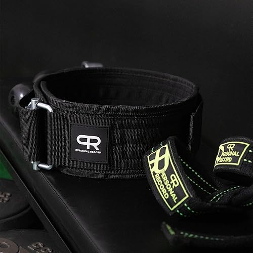 Miniatura 9 de Cinturón de levantamiento de pesas de bloqueo rápido, ajuste ergonómico, construcción duradera y ligera, ajuste y rendimiento seguros, levantamiento